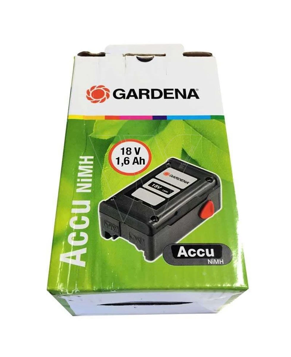 Gardena Vervang Accu Nimh 18volt 1,6 Ah 2 Gardena Vervang Accu Nimh 18volt 1,6 Ah - Afbeelding 2