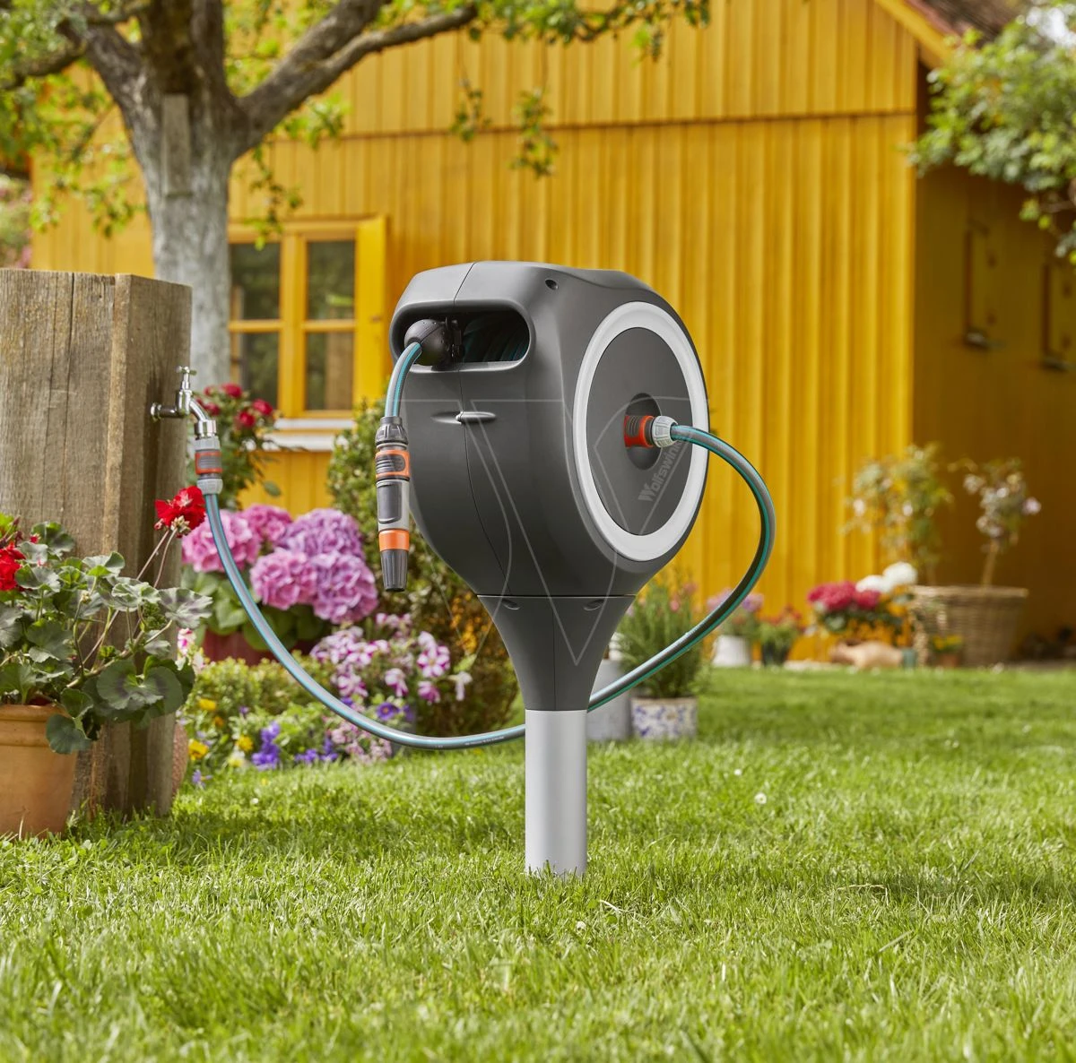 Gardena Tuin Slangenbox 15 Rollup S Wit 5 Gardena Tuin Slangenbox 15 Rollup S Wit - Afbeelding 5