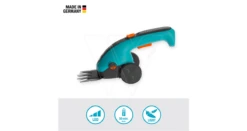 Gardena Accu-grasschaar + Telescoopsteel -Gardena tuingereedschapwinkel 970623501 7 GARDENA20ACCU GRASSCHAAR2020TELESCOOPSTEEL