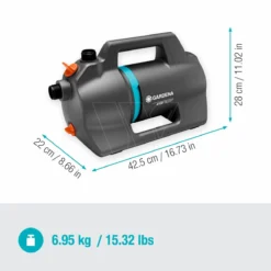 Gardena Besproeingspomp 4100 Silent -Gardena tuingereedschapwinkel 970641401 3 GARDENA20BESPROEINGSPOMP20410020SILENT